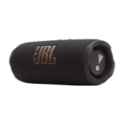 JBL Flip 7 bærbar bluetooth-høyttaler i svart, sylinderformet design