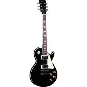Beaton Hero BK el-gitar i sort LP-form med humbuckere