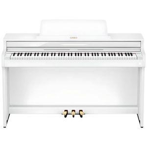 Casio AP550 Celviano el-piano i hvit, fullt kabinett