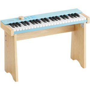 Donner KIDO V-20 el-piano for barn i lys blå farge