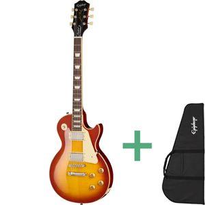Epiphone Les Paul Standard 50's Figured el-gitar i washed cherry
