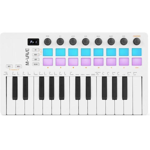 M-vave SMK-25 MKII MIDI-keyboard med 25 tangenter