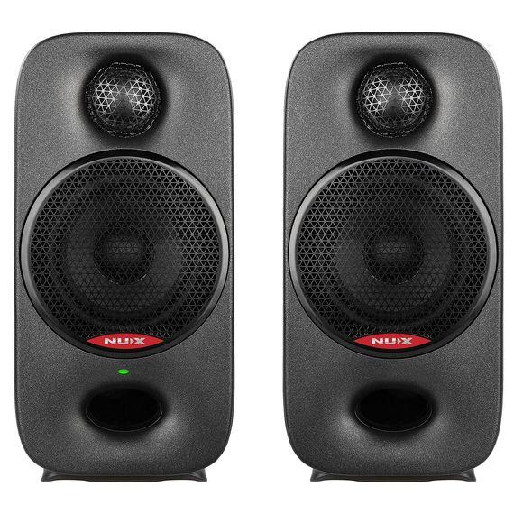Nux NFM-03 aktive studiomonitorer i par med DSP-romkorrigering