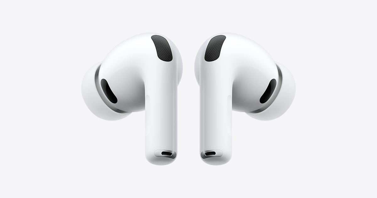 Apple AirPods Pro 3 true wireless-øreplugger i hvitt