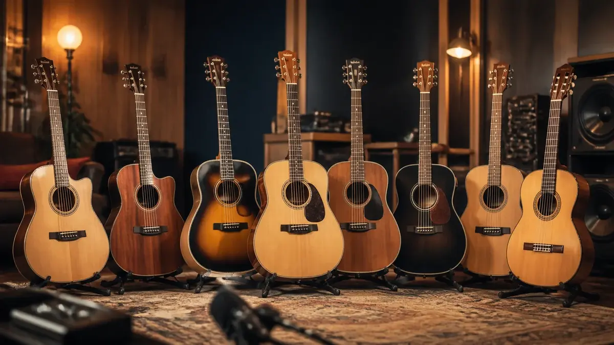 Akustisk gitar test 2026 - De beste westerngitarene og klassiske gitarene | Studio B
